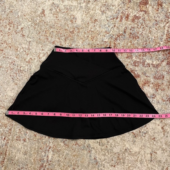 Aerie Crossover Waist Black Tennis Skort/Skirt Size Small - Picture 6 of 8
